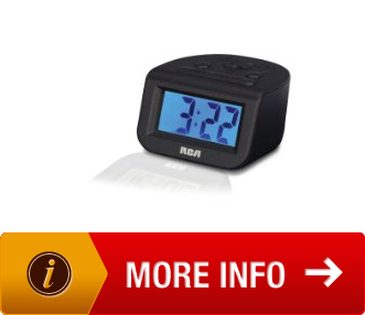 For RCA Digital Alarm Clock with 1 Display